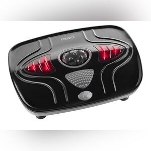 Homedics Black and Red Foot Massager